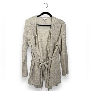 J. Jill Women's Cream Cardigan Sweater XL tall